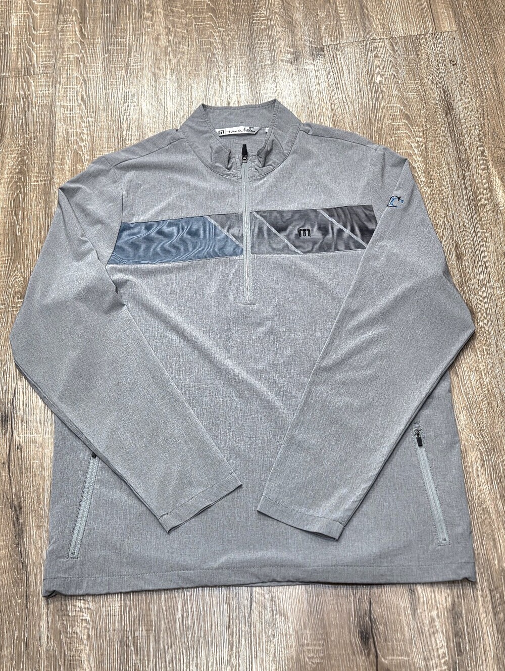 Travis Mathew Golf Half-Zip Men's Pre-owned Lightweight Windbreaker Pullover